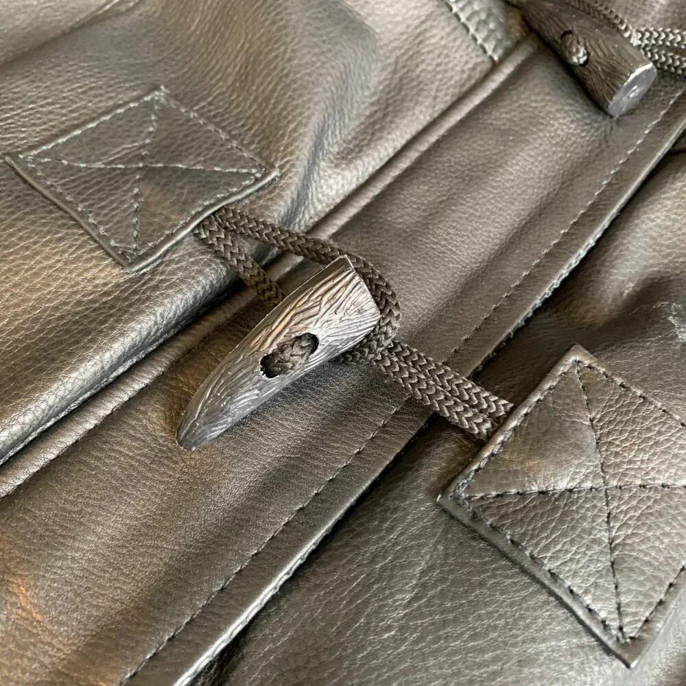 ELEMENT BLACK MOTORCYCLE JACKET SIZE XXL - Picture 5 of 6